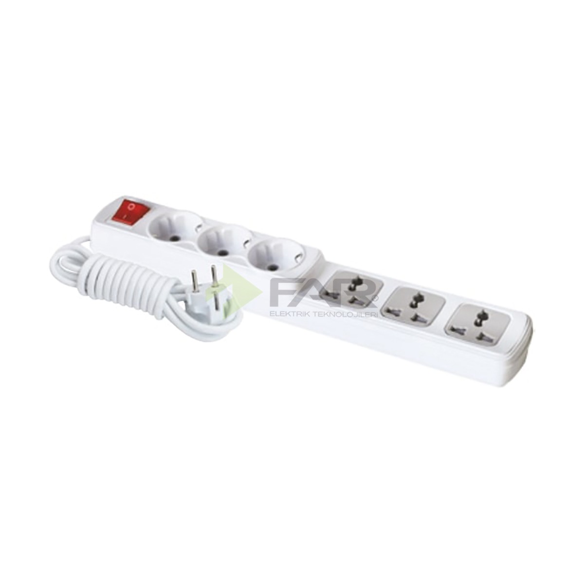 3+3 ÜNİVERSAL ANH. GRUP PRİZ 3 MT