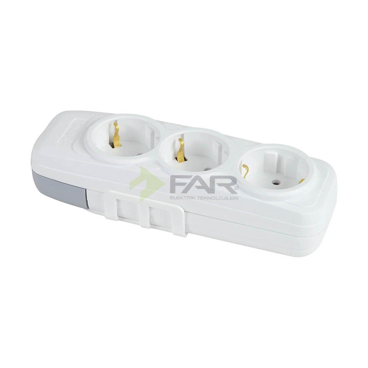 3'LÜ GRUP PRİZ KLEMENSLİ ÇOCUK KORUMALI 3'LÜ GRUP PRİZ KLEMENSLİ ÇOCUK KORUMALI