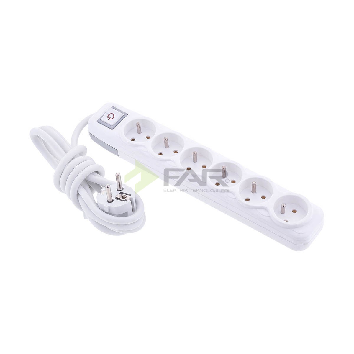 6’LI ANAHTARLI UPS  2 MT. LARA