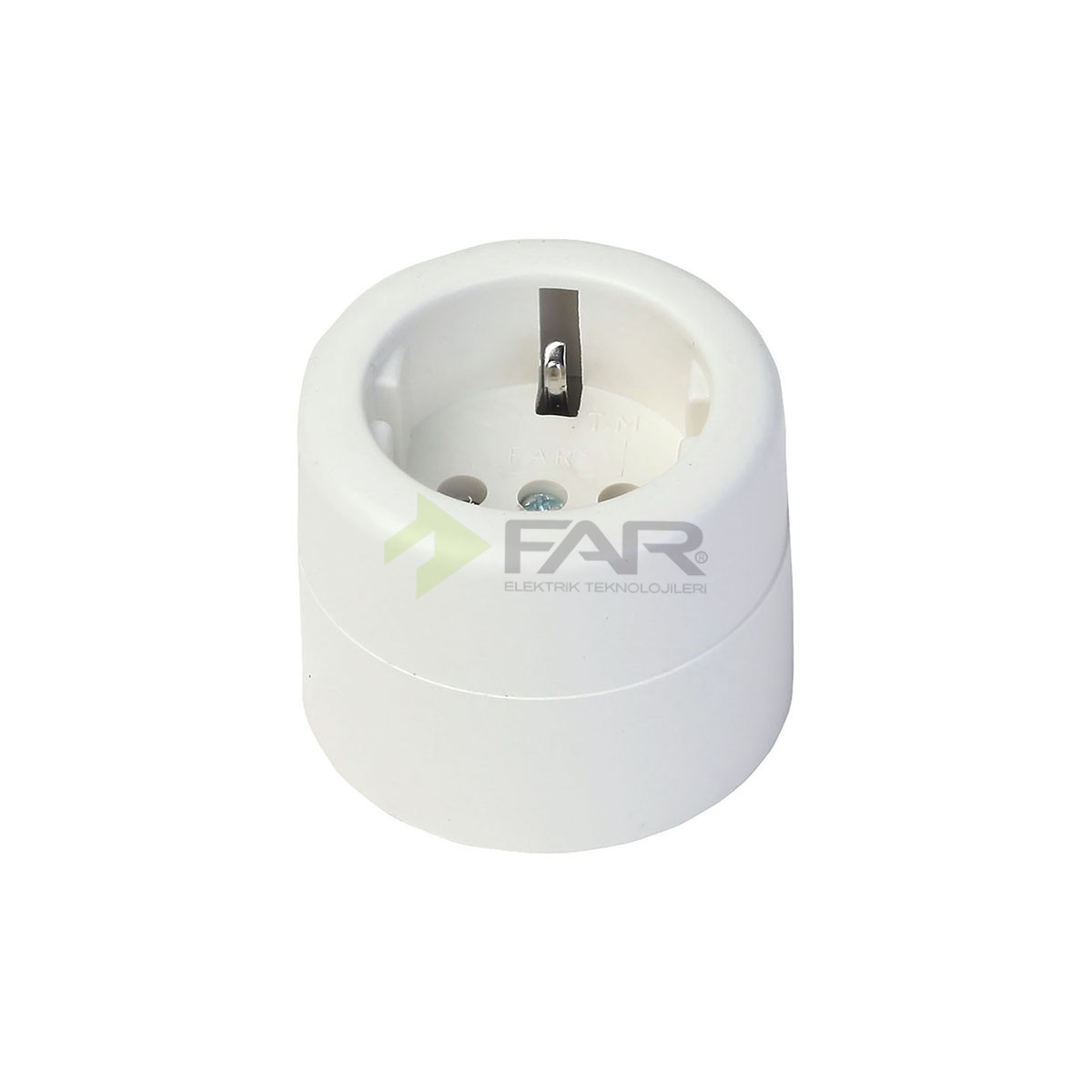 SIVA ÜSTÜ YUVARLAK TOPRAKLI PRİZ SIVA ÜSTÜ YUVARLAK TOPRAKLI PRİZ