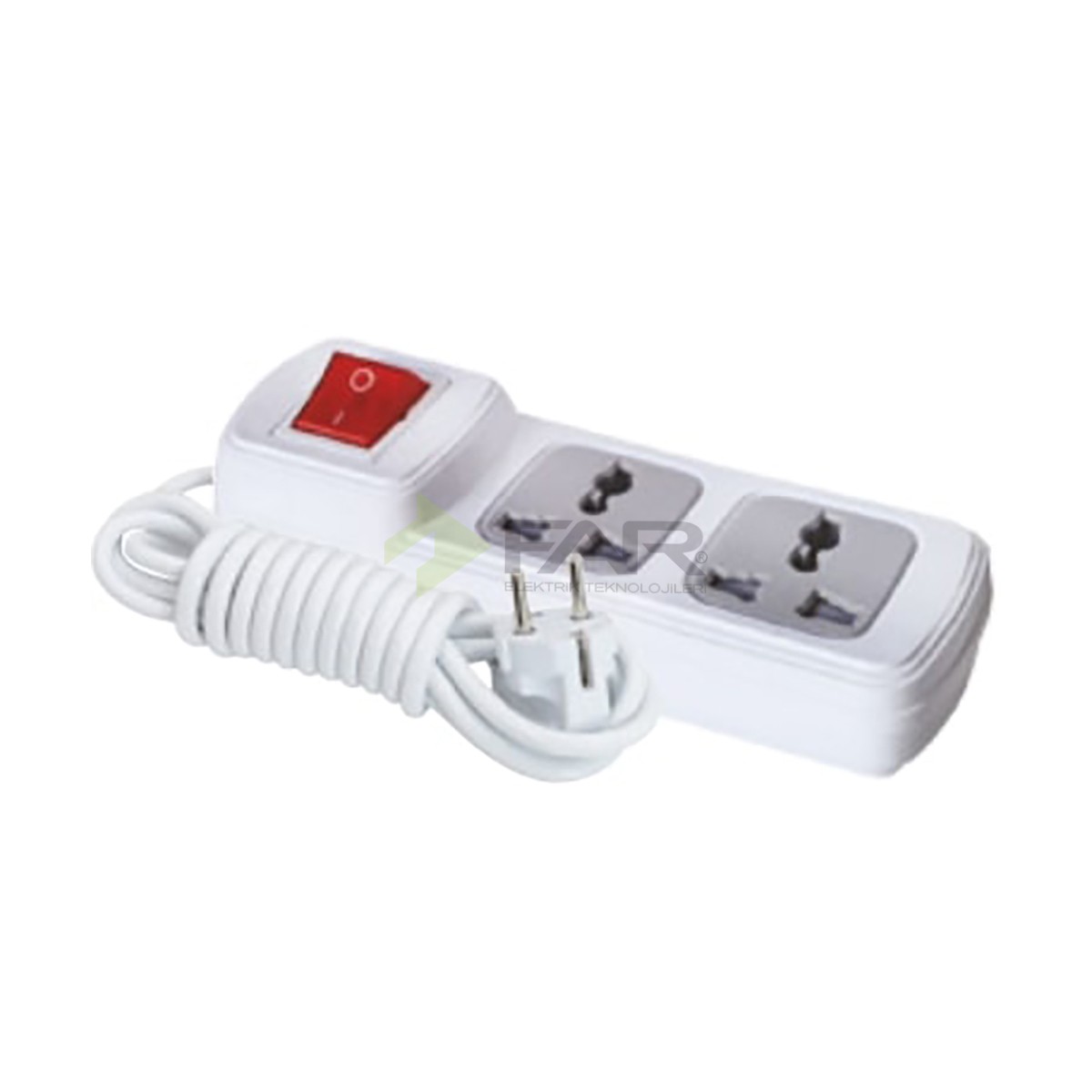 2 Lİ ÜNİVERSAL ANH. GRUP PRİZ 2 MT 2 Lİ ÜNİVERSAL ANH. GRUP PRİZ 2 MT