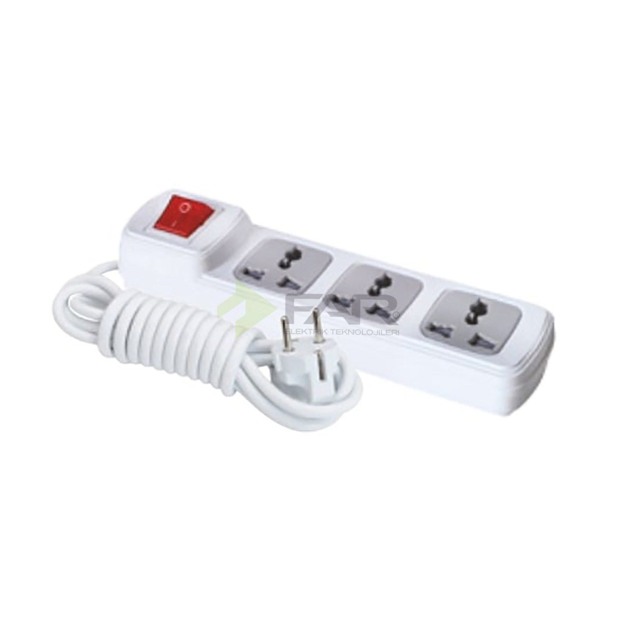 3 LÜ ÜNİVERSAL ANH. GRUP PRİZ 5 MT 3 LÜ ÜNİVERSAL ANH. GRUP PRİZ 5 MT